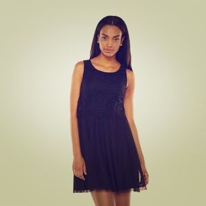 LITTLE BLACK TULLE DRESS